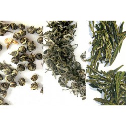 3 Green Tea Flight - Organic Green Tea Samples
