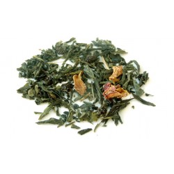 Chunky Cherry Green Tea