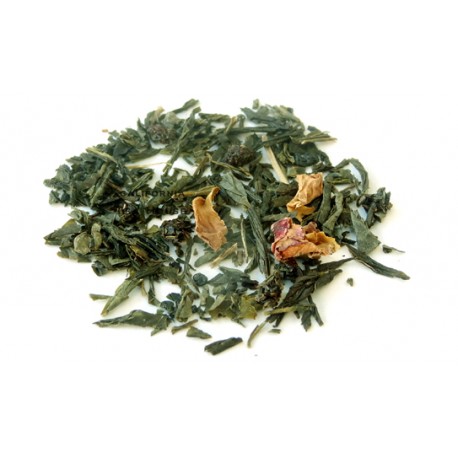 Chunky Cherry Green Tea