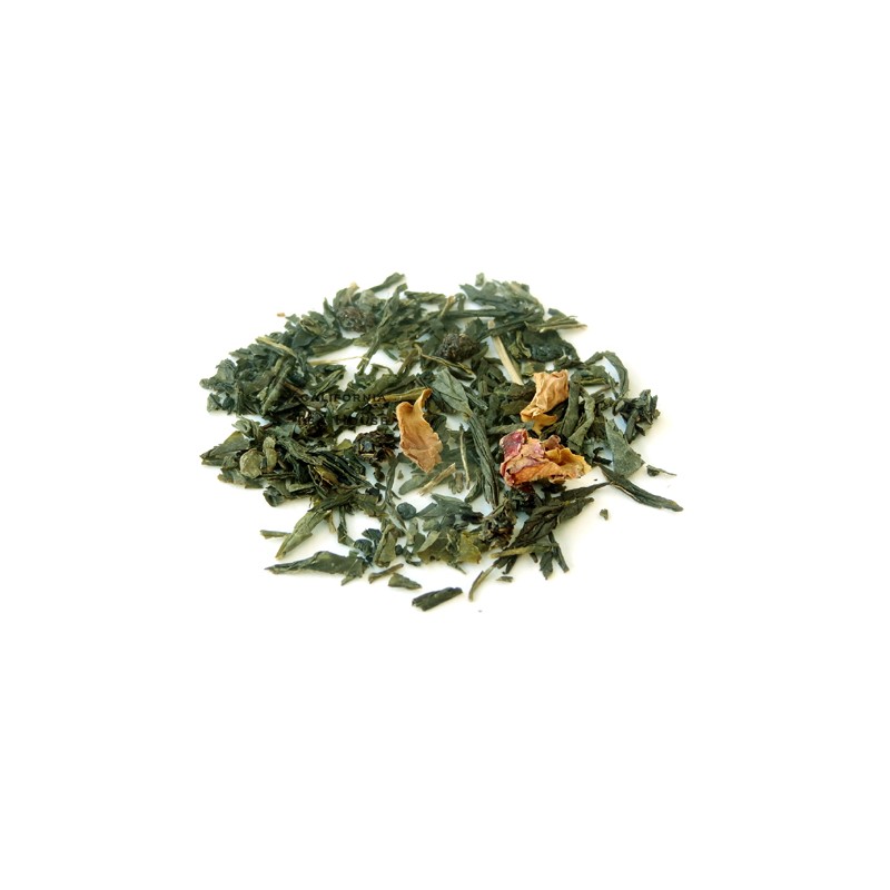 Chunky Cherry Green Tea