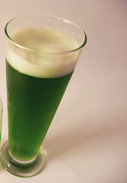green beer green tea